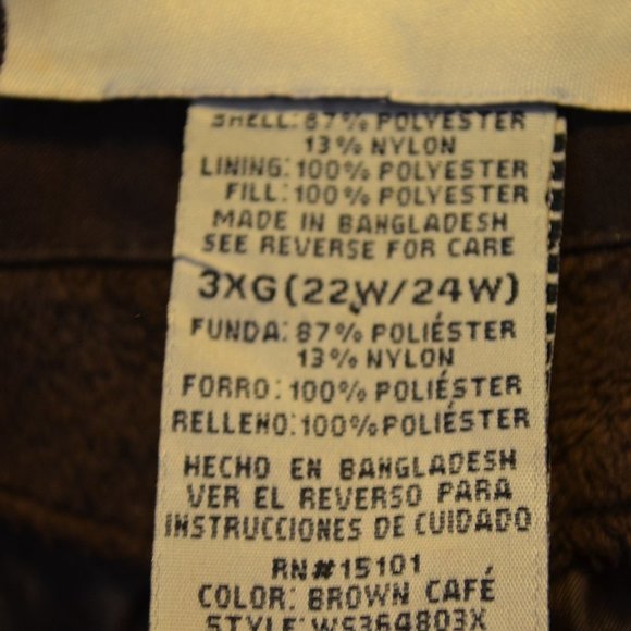 Weather Tamer Women's Size 22W/24W Winter Jacket - Picture 7 of 9